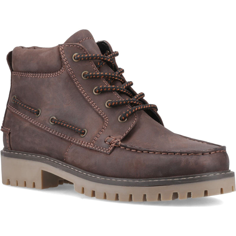 Sperry Baltimore Leder Herren braune Stiefeletten