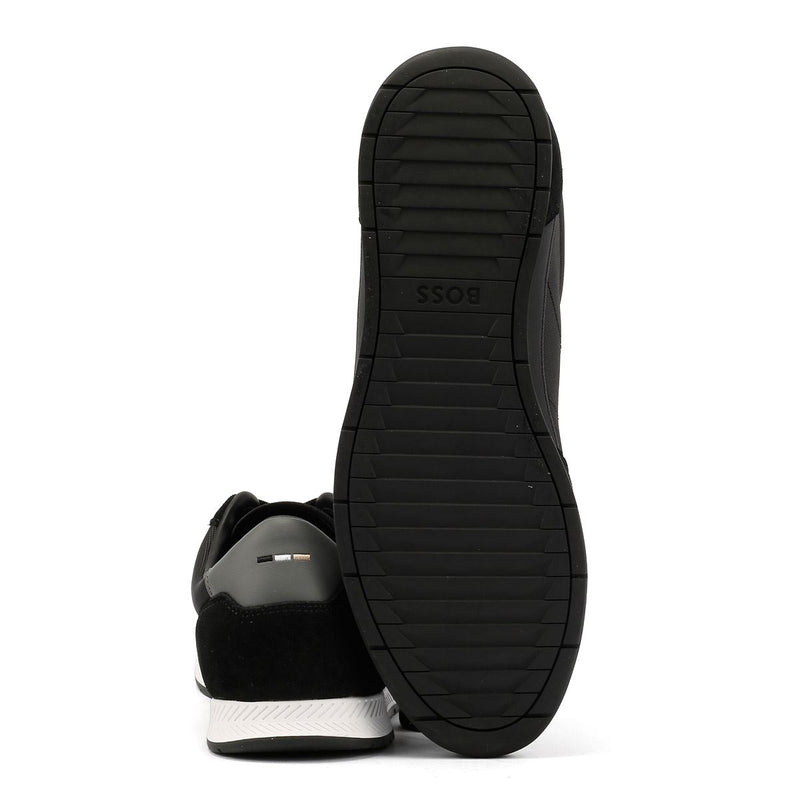 Boss Titanium Herren Schwarze Turnschuhe