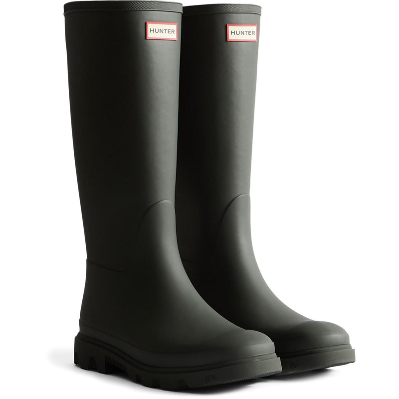 Hunter Downpour Tall Boot Damen Gummistiefel In Dunkeloliv