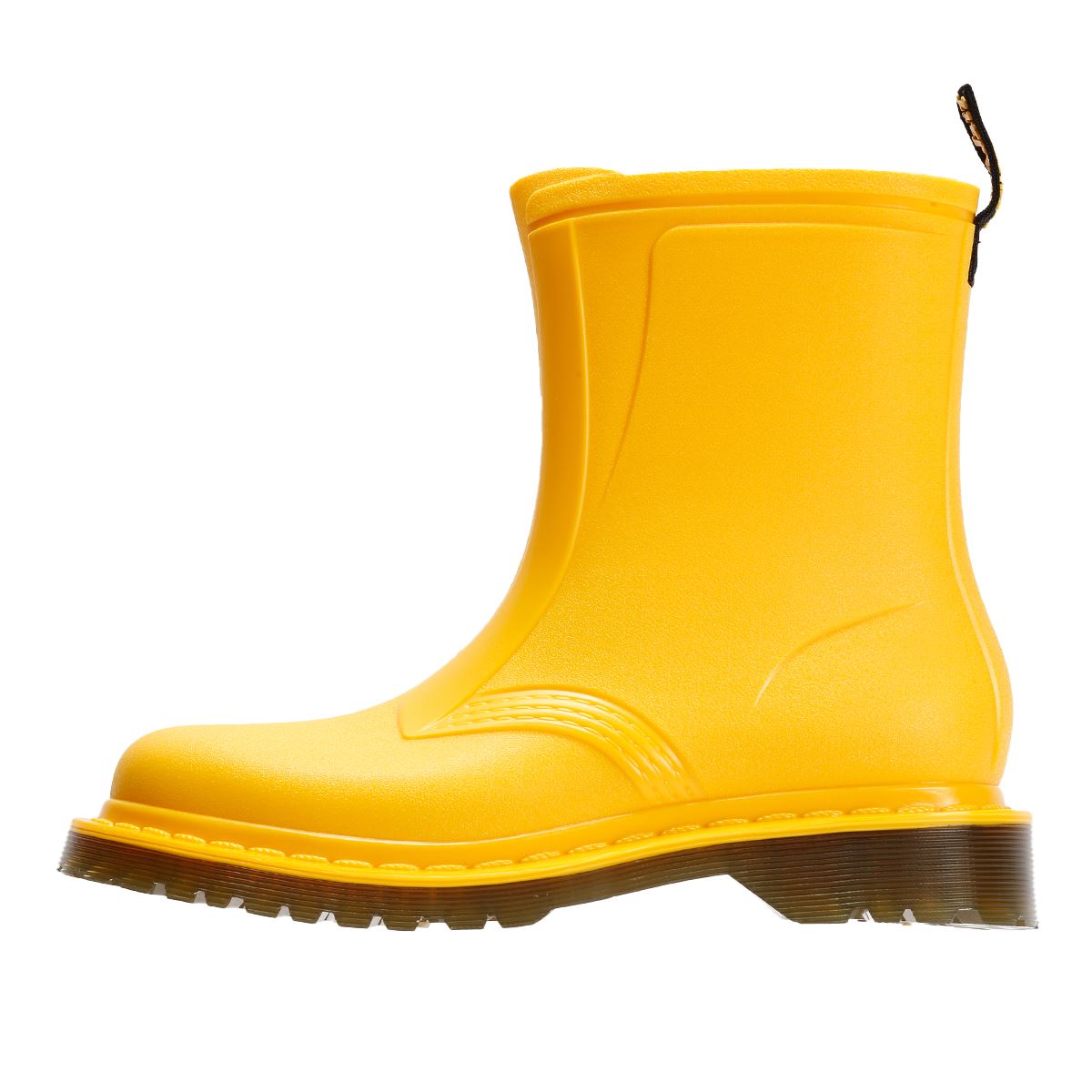 Dr. Martens 1460 Rain Pull On Damen Gelbe Gummistiefel