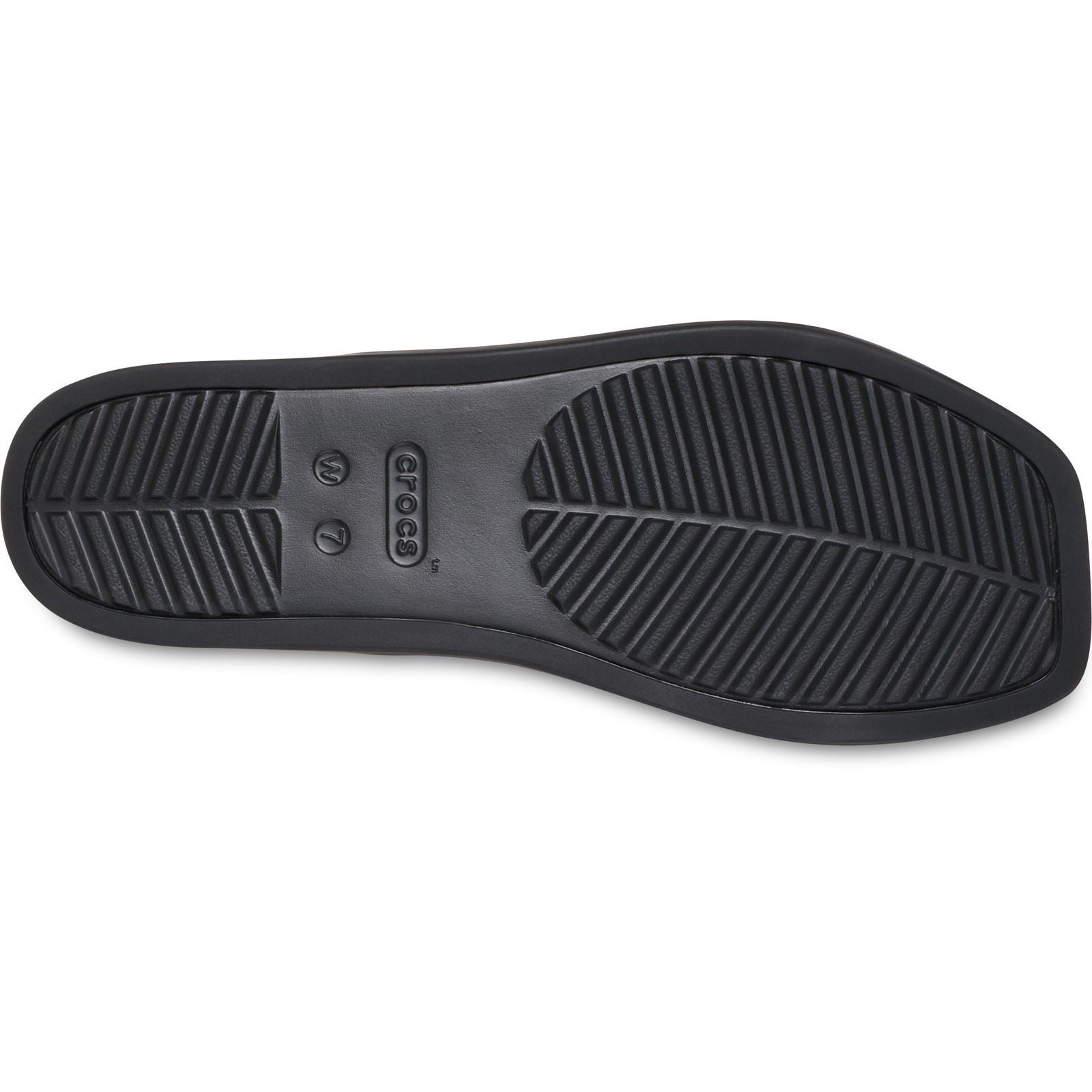 Crocs Miami Toe Loop Eva Damen Schwarze Sandalen