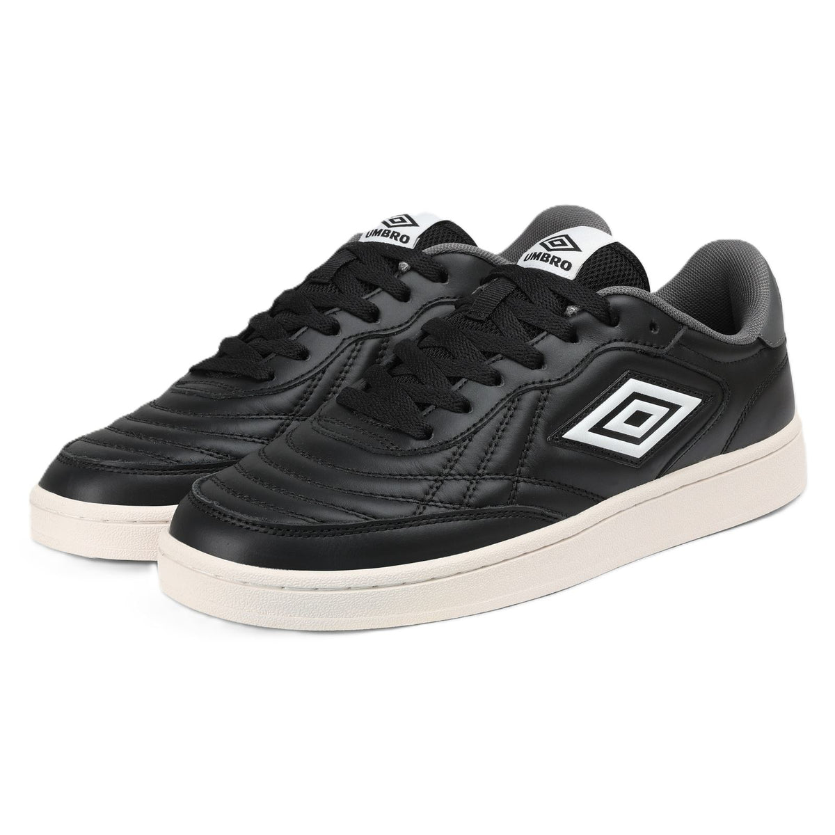 Umbro Clayton Leder Schwarze Sneakers