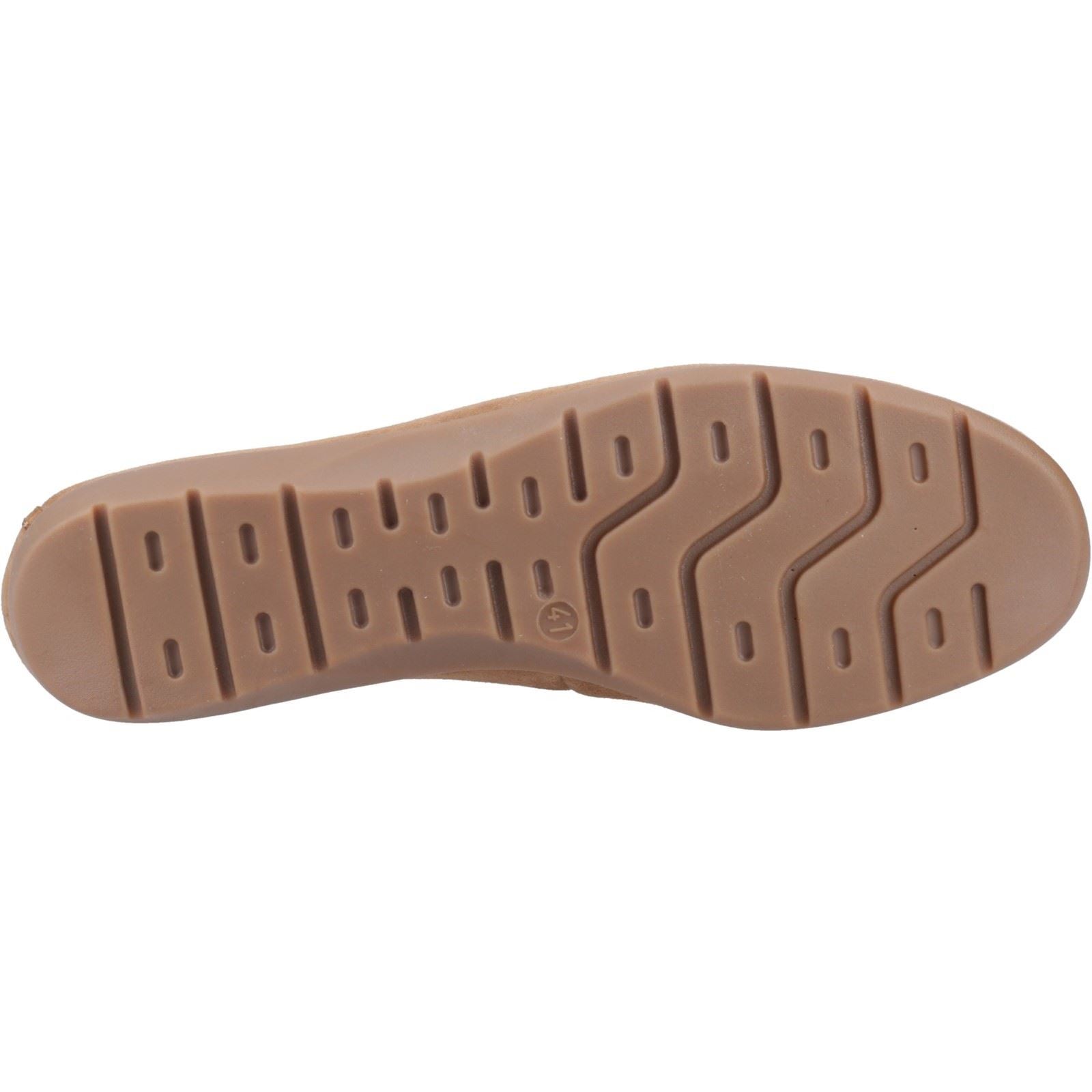 Hush Puppies Shelby Damen Wildleder Schlupfschuhe In Tan