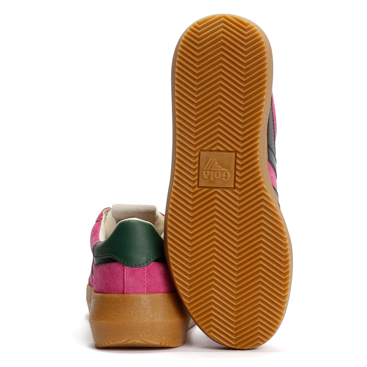 Gola Athena Wildleder Damen Rosa Sneakers
