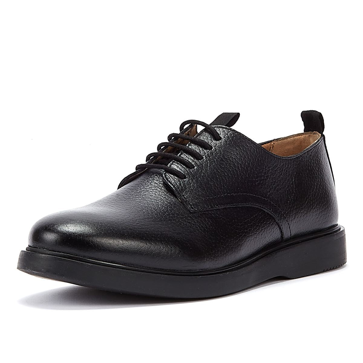 Hudson Barnstaple Lace Up Lederschuh Herren Schwarz Casual