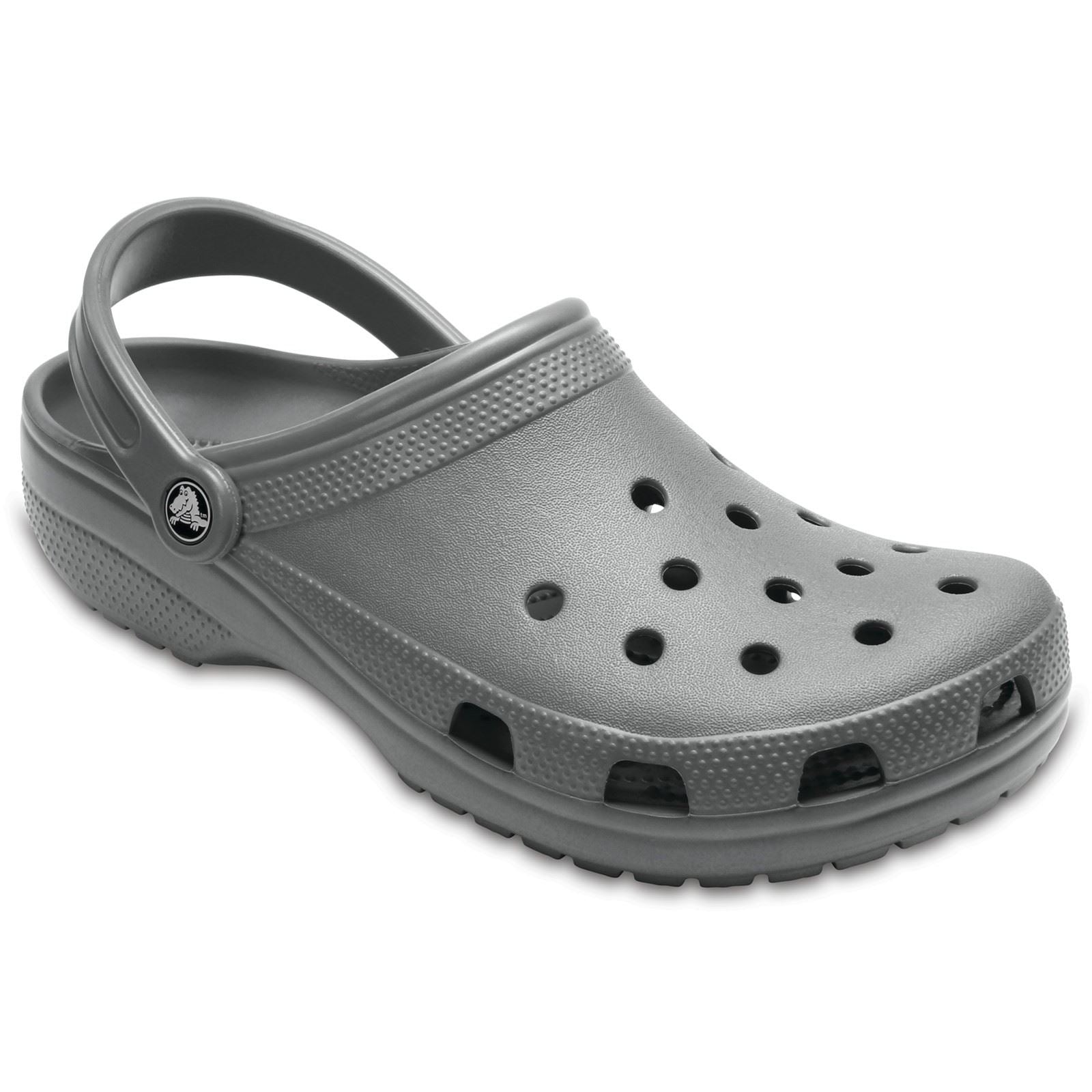 Crocs Classic Croslite Gummi Schiefergraue Clogs