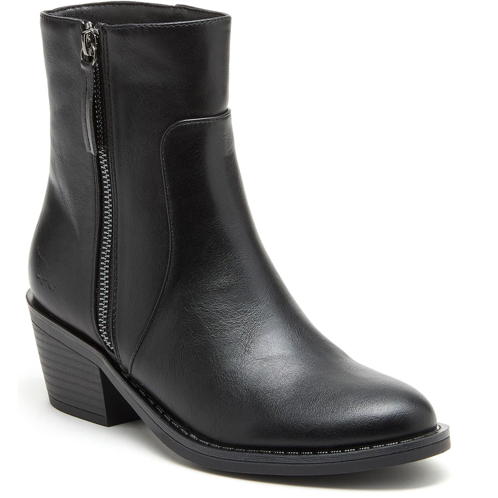 Rocket Dog Yonder Polyurethan Damen Schwarze Farbe Stiefeletten mit Absatz