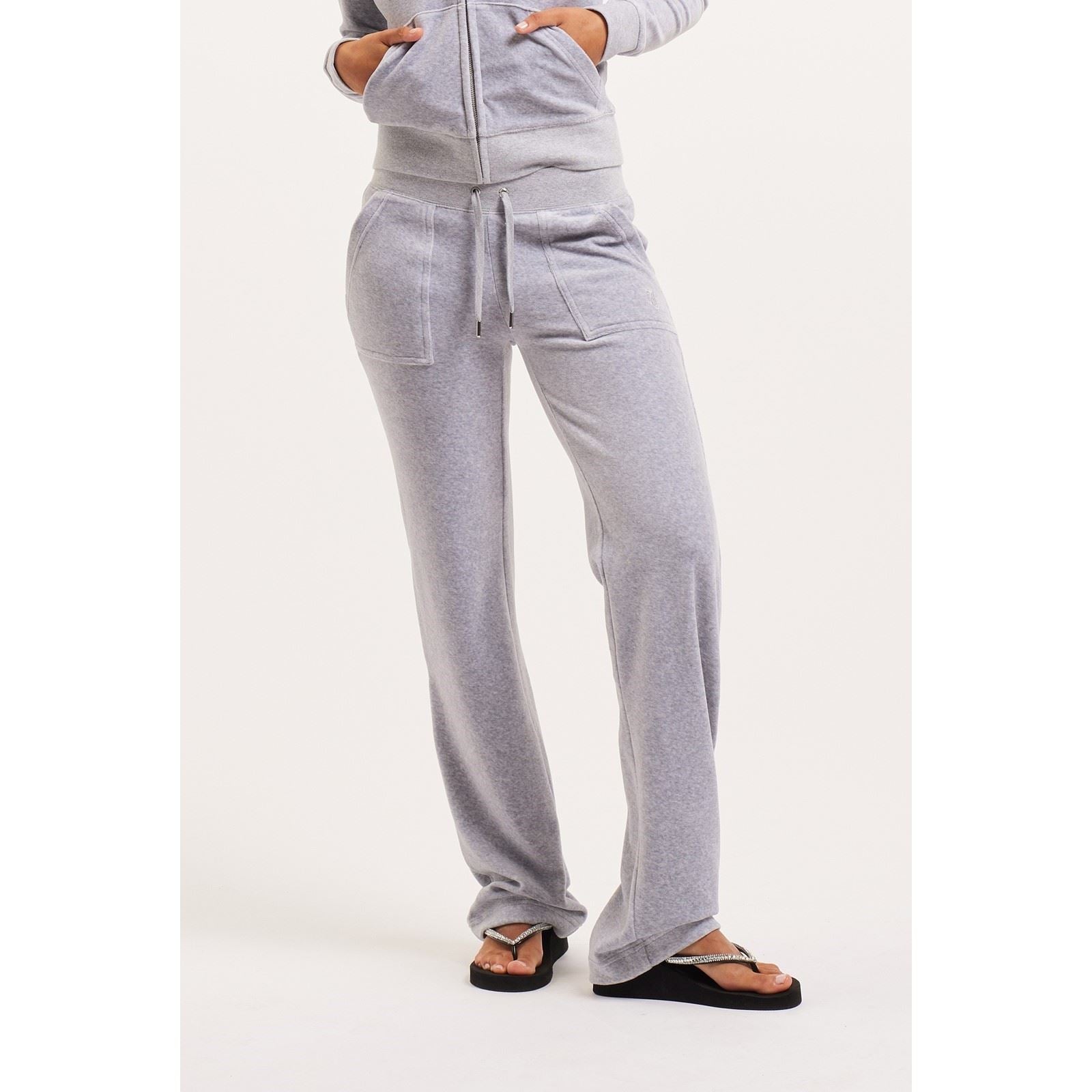 Juicy Couture Del Ray Pant Polyester Damen Silber Jogginghosen