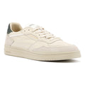 Pompeii Elan Leather Ecru Jasper Weiße Ledersneaker Für Herren