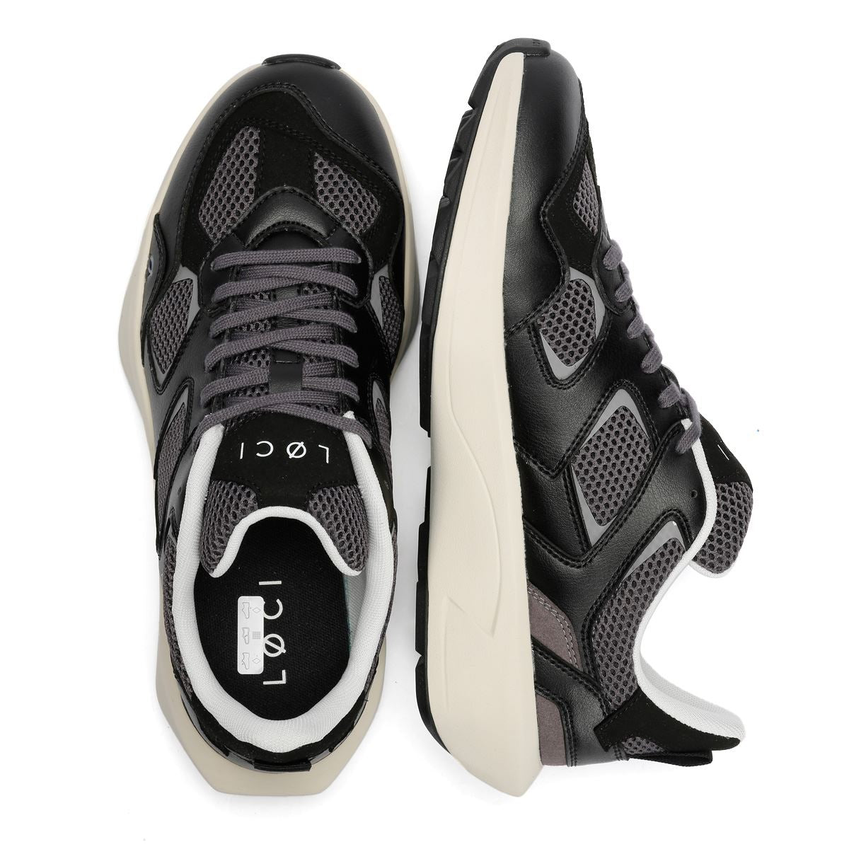 LØCI VØLT Plastik Sneaker In Schwarz
