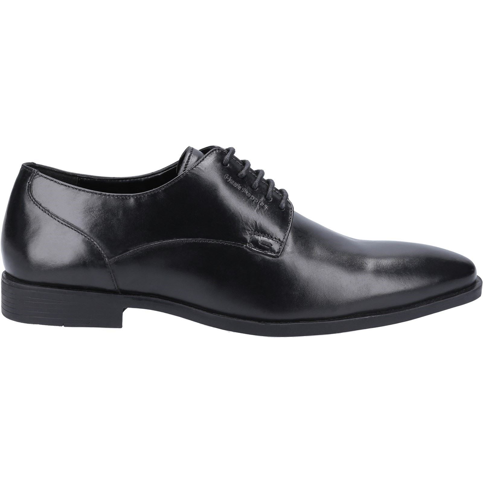Hush Puppies Ezra Schwarze Farbe Herren-Schnürschuhe Aus Leder