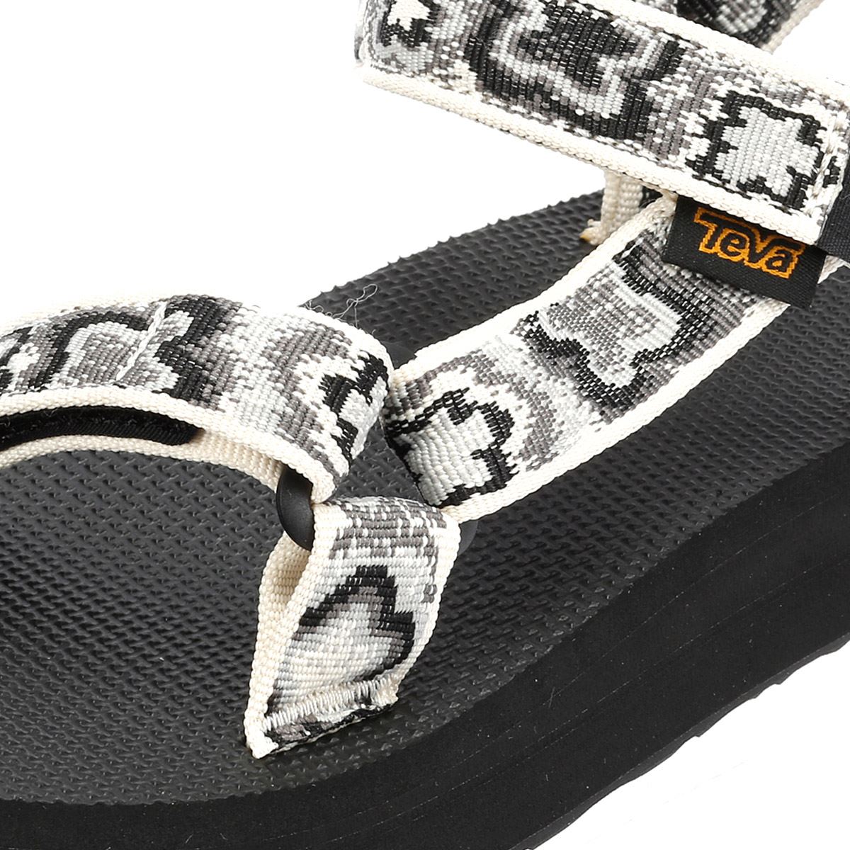 Teva Midform Universal Damen Schwarze Farbe Sandalen