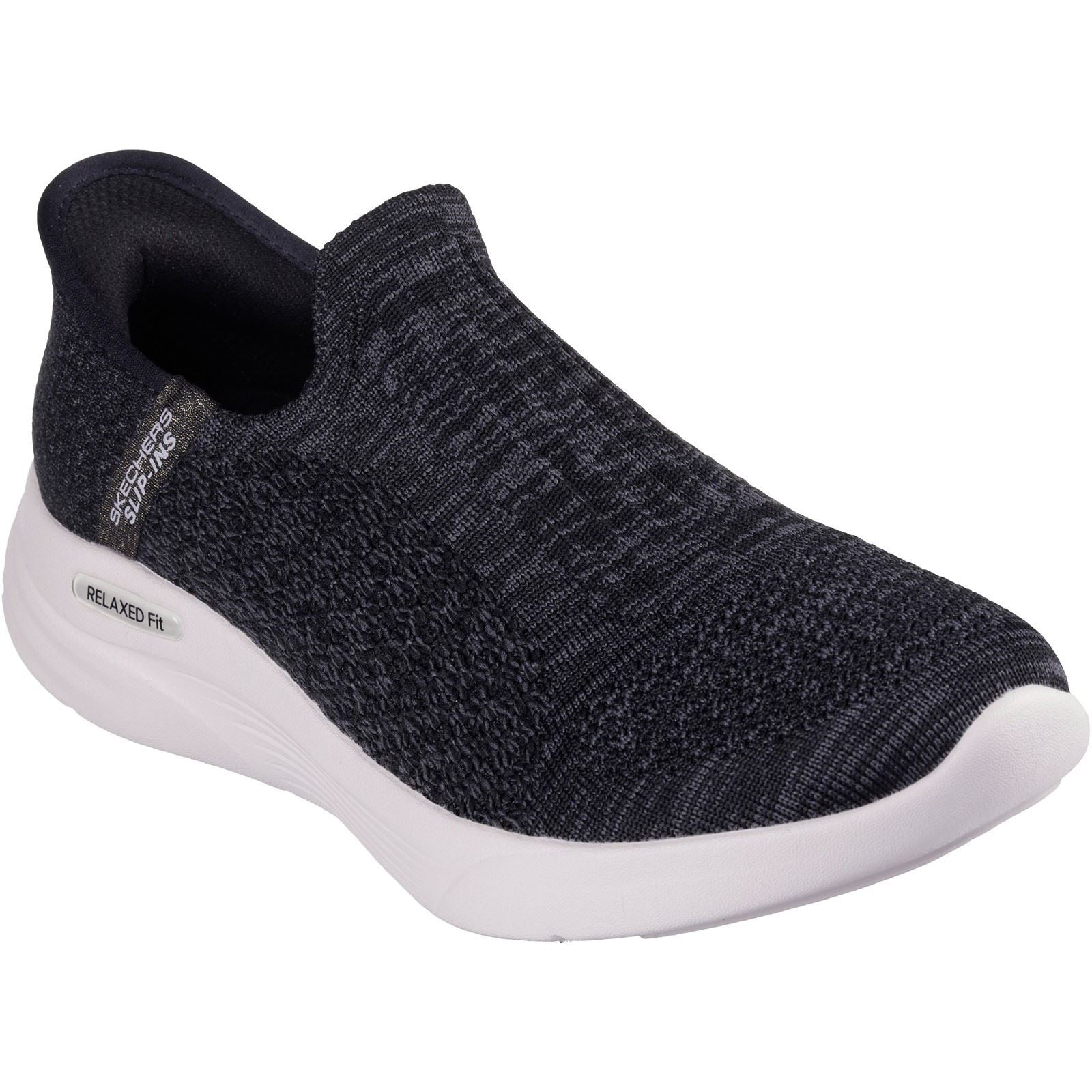Skechers Relaxed Fit Sport Synthetik Damen Sneaker In Schwarz