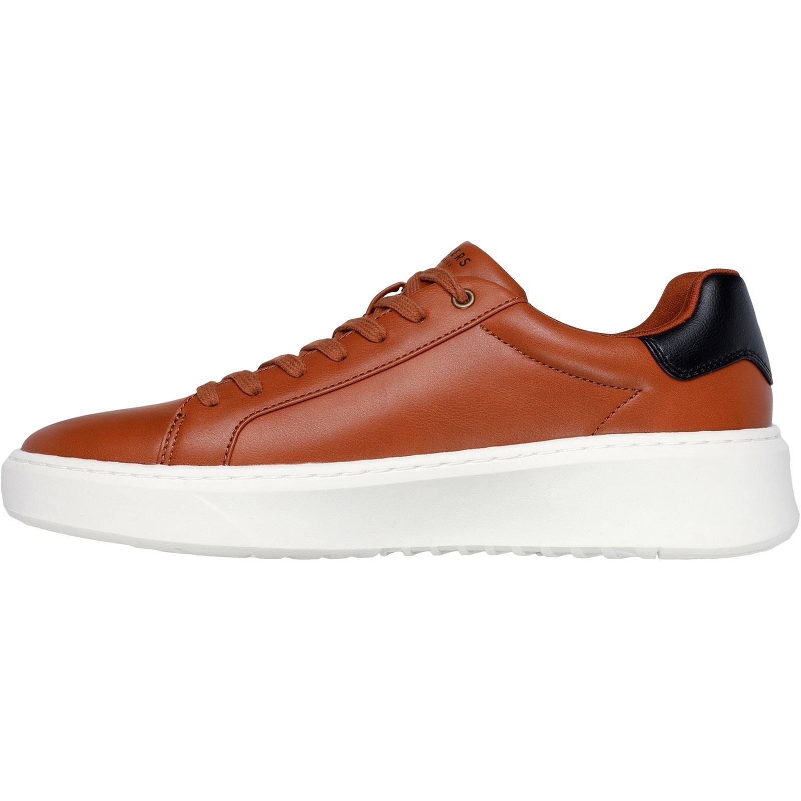 Skechers Court Break Suit Sneaker Synthetik Herren Cognac Sneakers