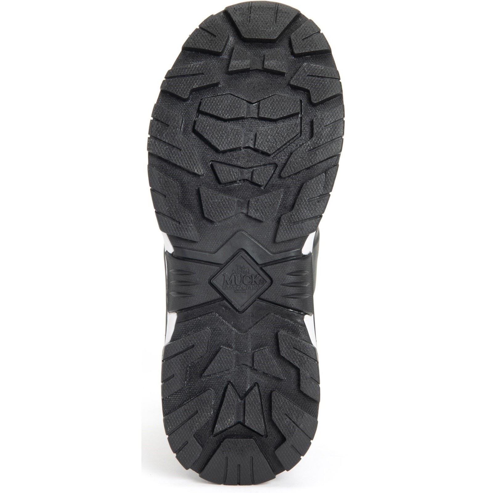 Muck Boots Apex Mid Zip Gummistiefel Schwarz/Weiß