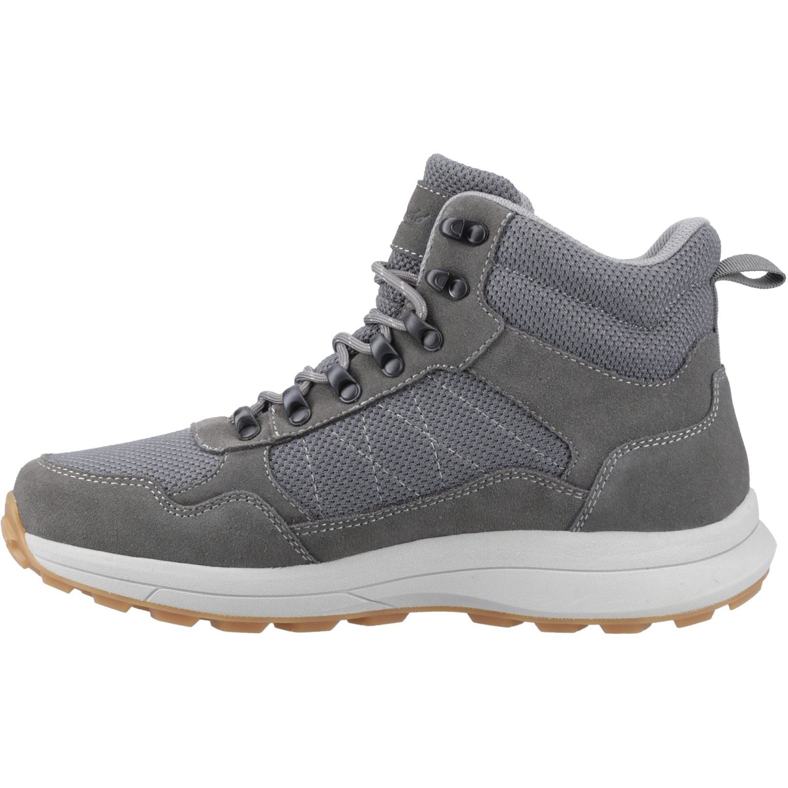 Cotswold Oddington Wildleder Mesh Herren Wanderschuhe in Grau