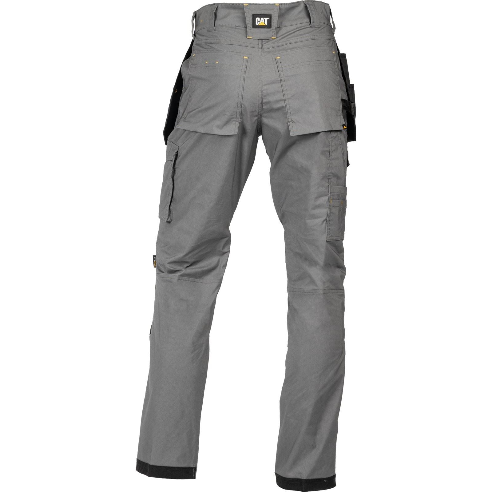 Caterpillar Nexus Holster Stretch Pocket Baumwoll Herren Graue Outdoor Hosen