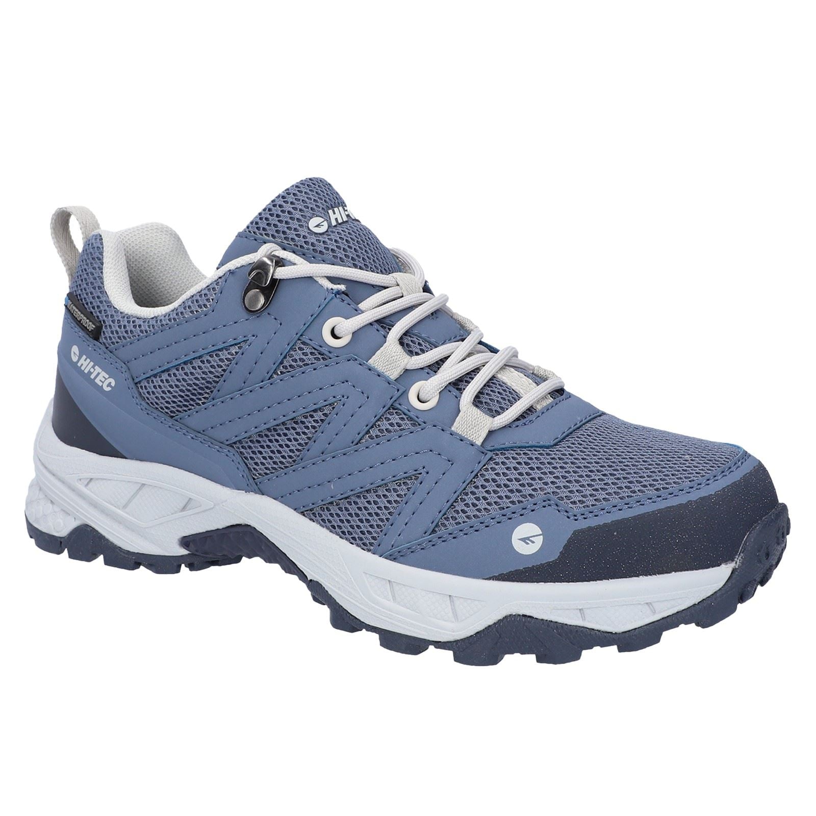 Hi-Tec Saunter WP Polyester Maschen Damen Flintstone-Wanderstiefel