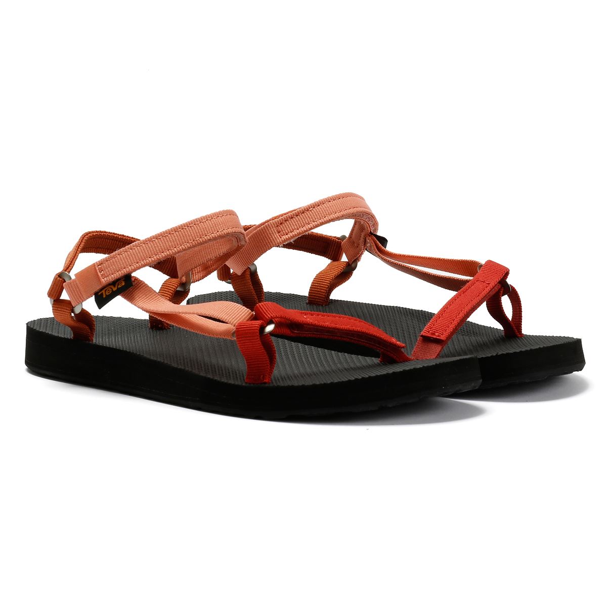 Teva Original Universal Slim Damen Rote Sandalen