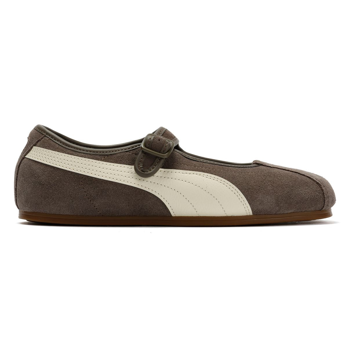 Puma Tacklette Wildleder Frauen Braun Sneaker