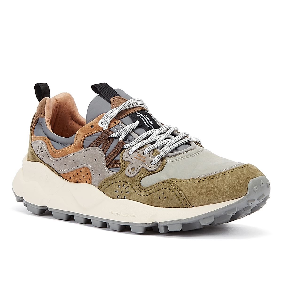 Flower Mountain Yamano Wildleder Herren Graue Turnschuhe