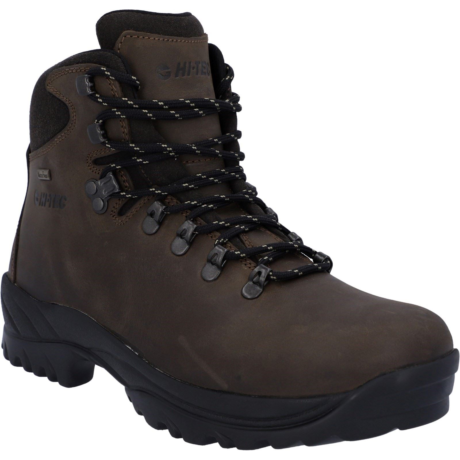 Hi-Tec Ravine Herren Wanderschuhe Aus Braunem Leder