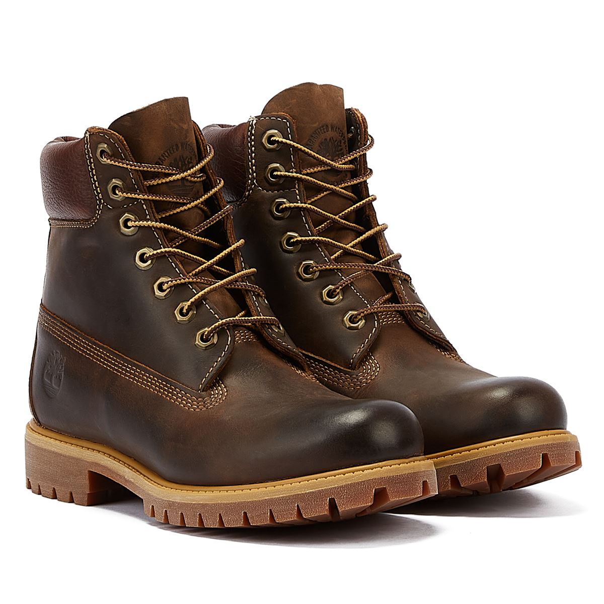 Timberland 6-Zoll-Premium-Vintage-Leder Herren-Stiefel, Braun