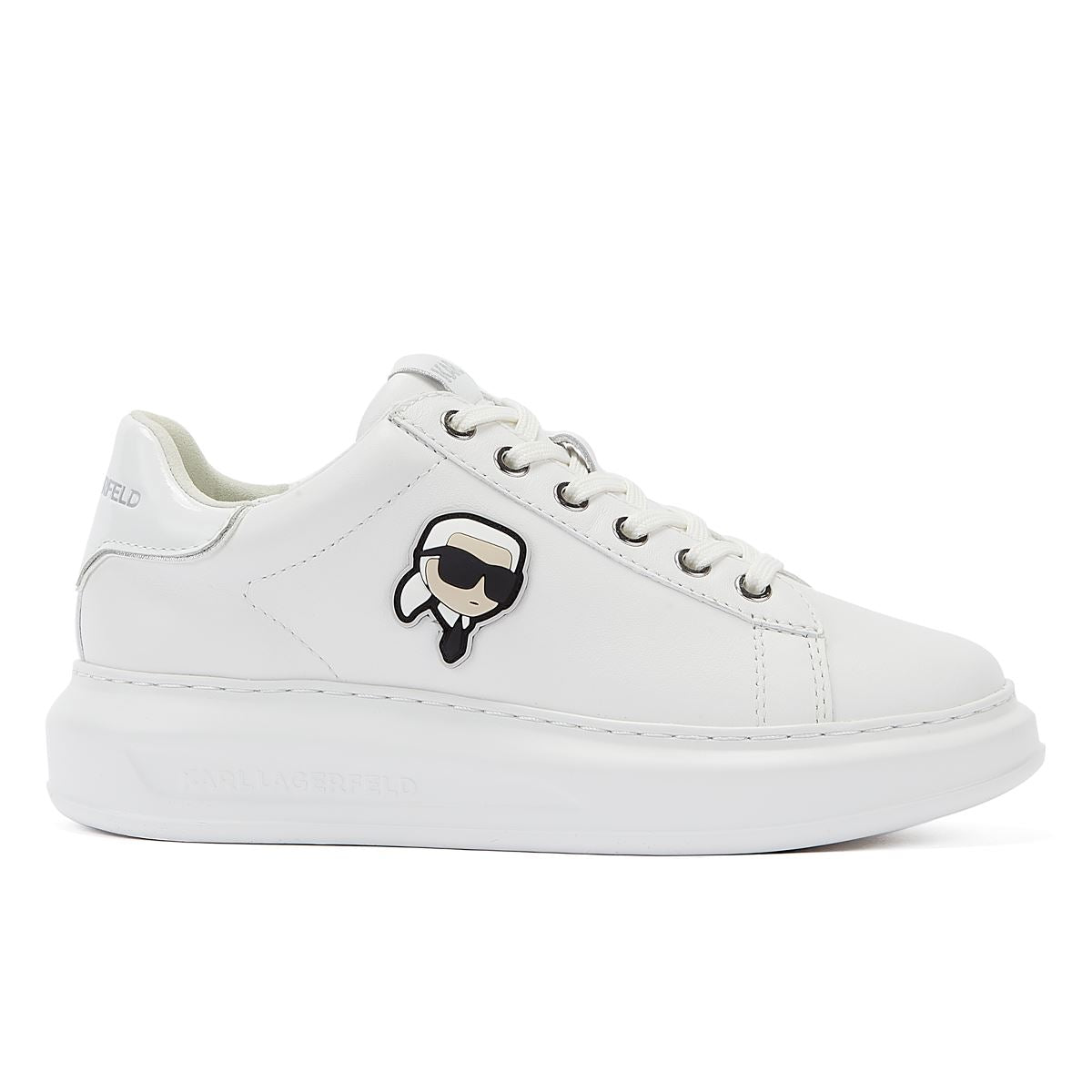 Karl Lagerfeld kapri nft lo Spitzen Damen-Sneaker in Weiß Mono