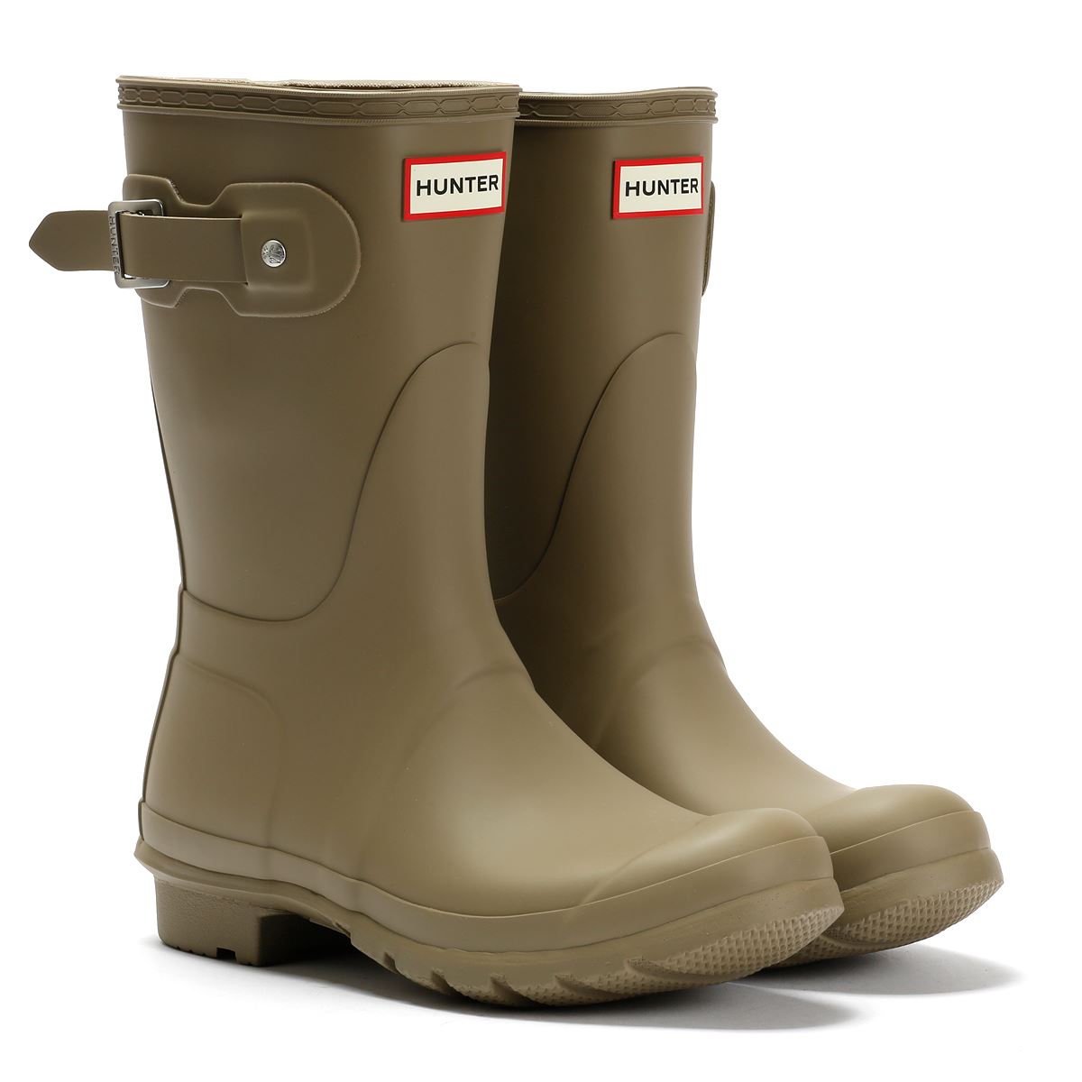 Hunter Original Short Gummi Damen Braune Gummistiefel
