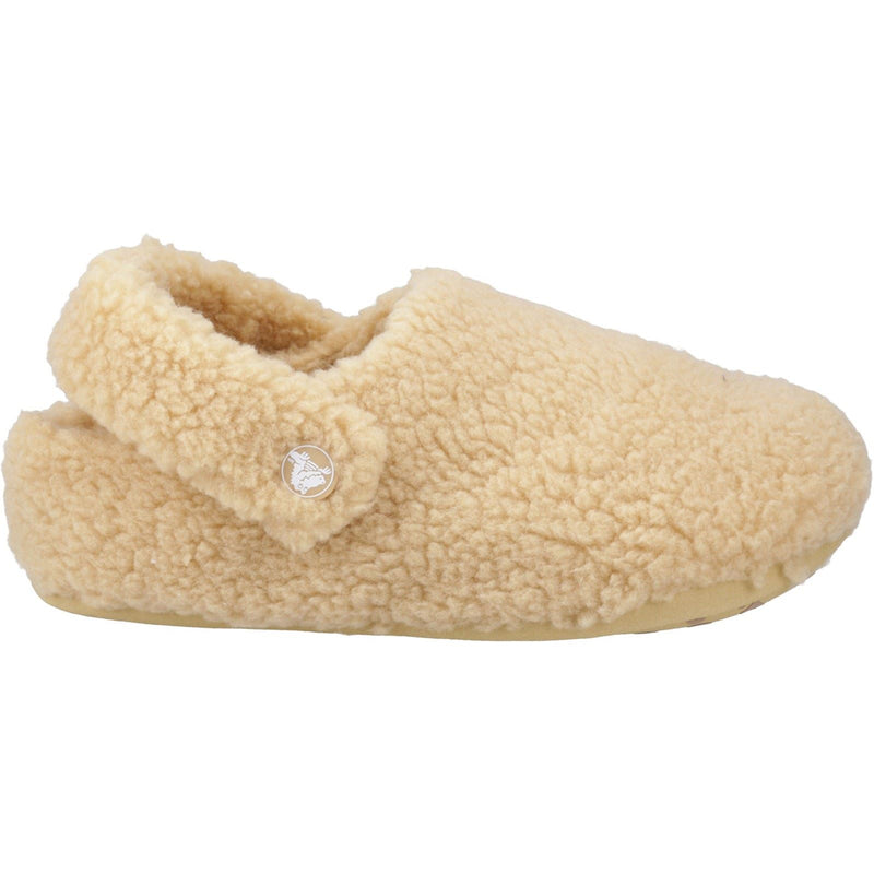 Crocs Classic Cozzzy Polyester Weizen Hausschuhe