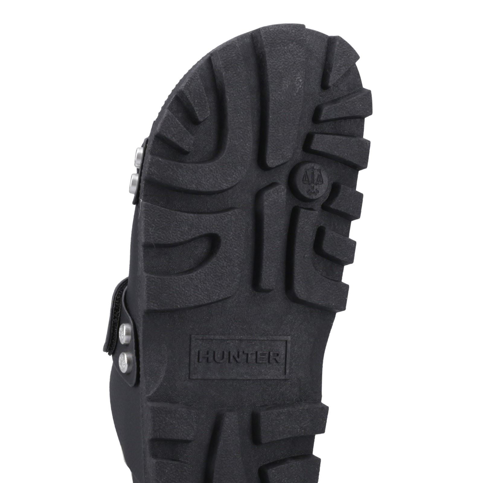 Hunter Vegan Sandal Polyester Damen Sandalen In Schwarz