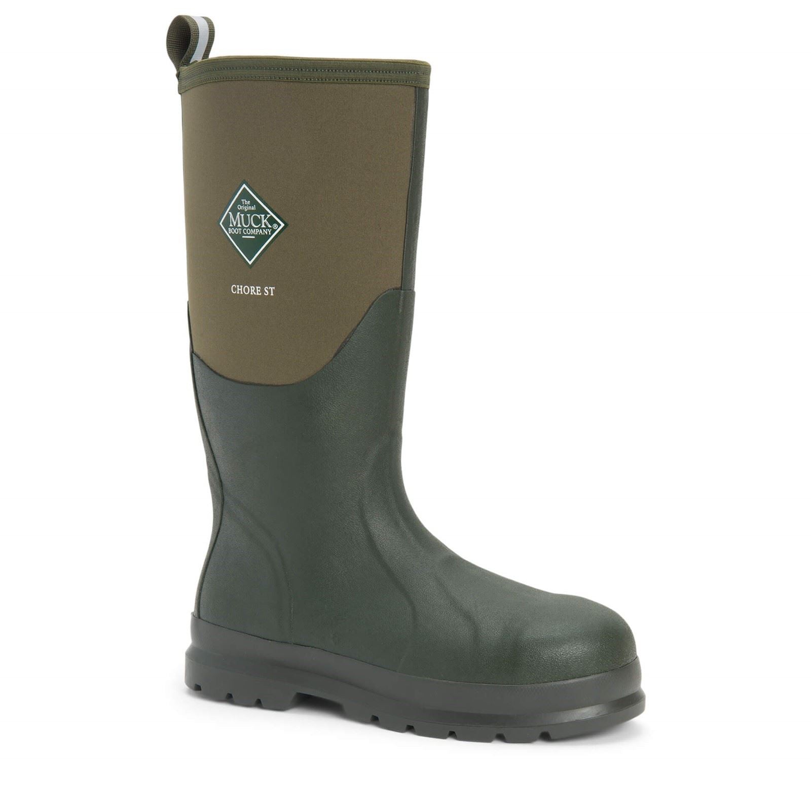 Muck Boots Chore Classic Hi Steel Cap Neopren Moos Gummistiefel