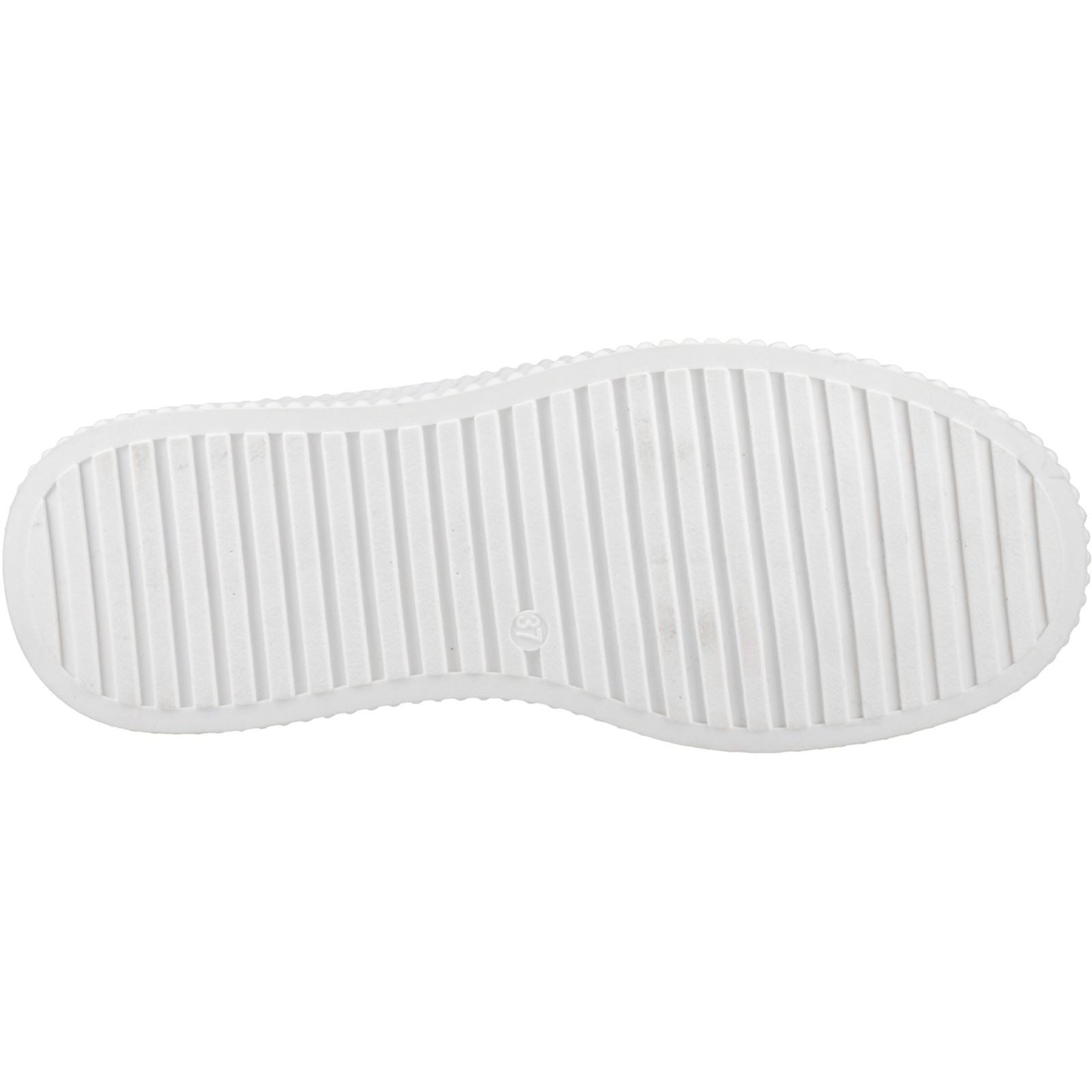 Hush Puppies Harlow Damen Sneakers Aus Silberleder