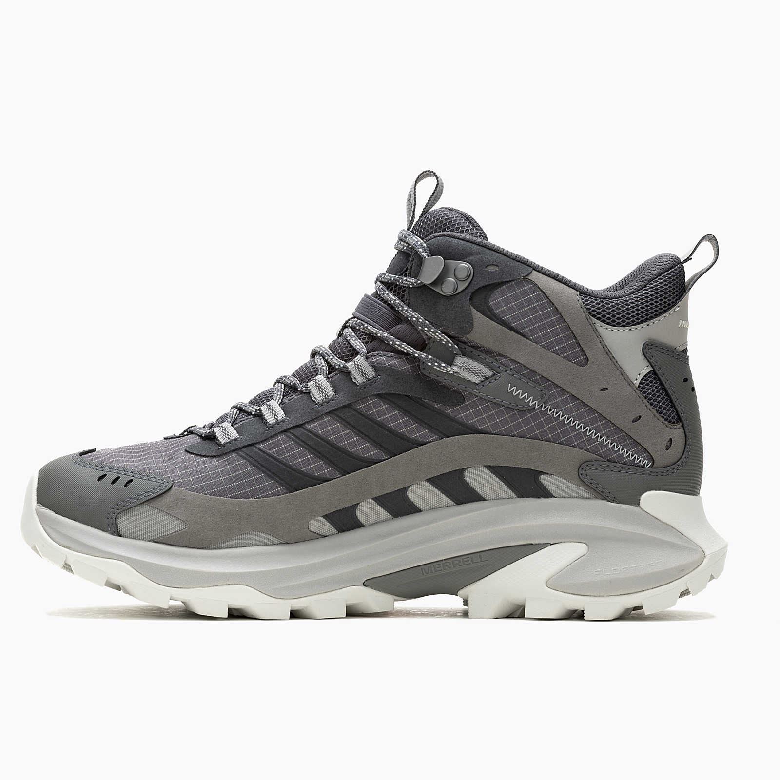 Merrell Moab Speed 2 Mid Gore Tex Herren Graue Sneakers