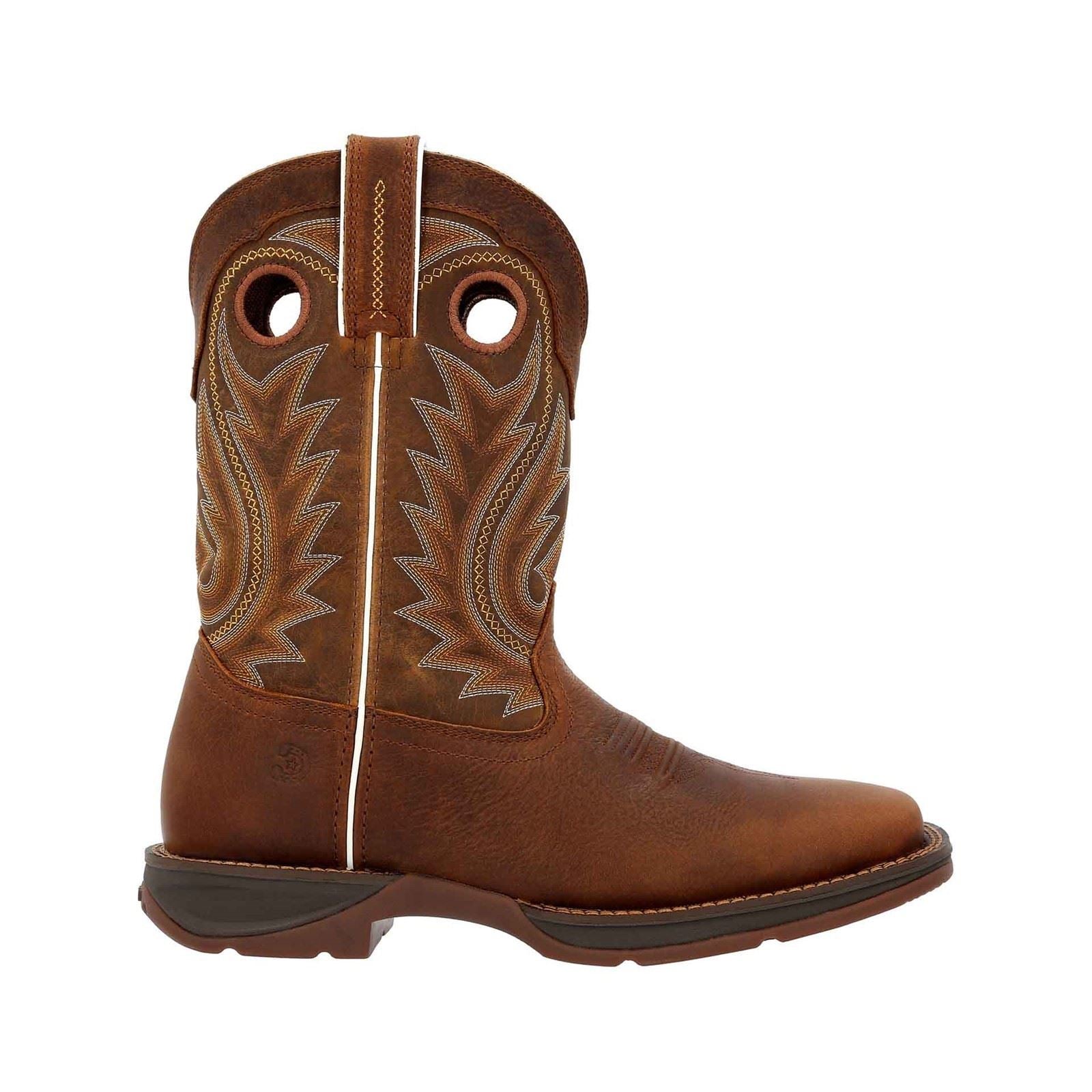Durango Rebel Herrenstiefel Aus Braunem Sattelleder