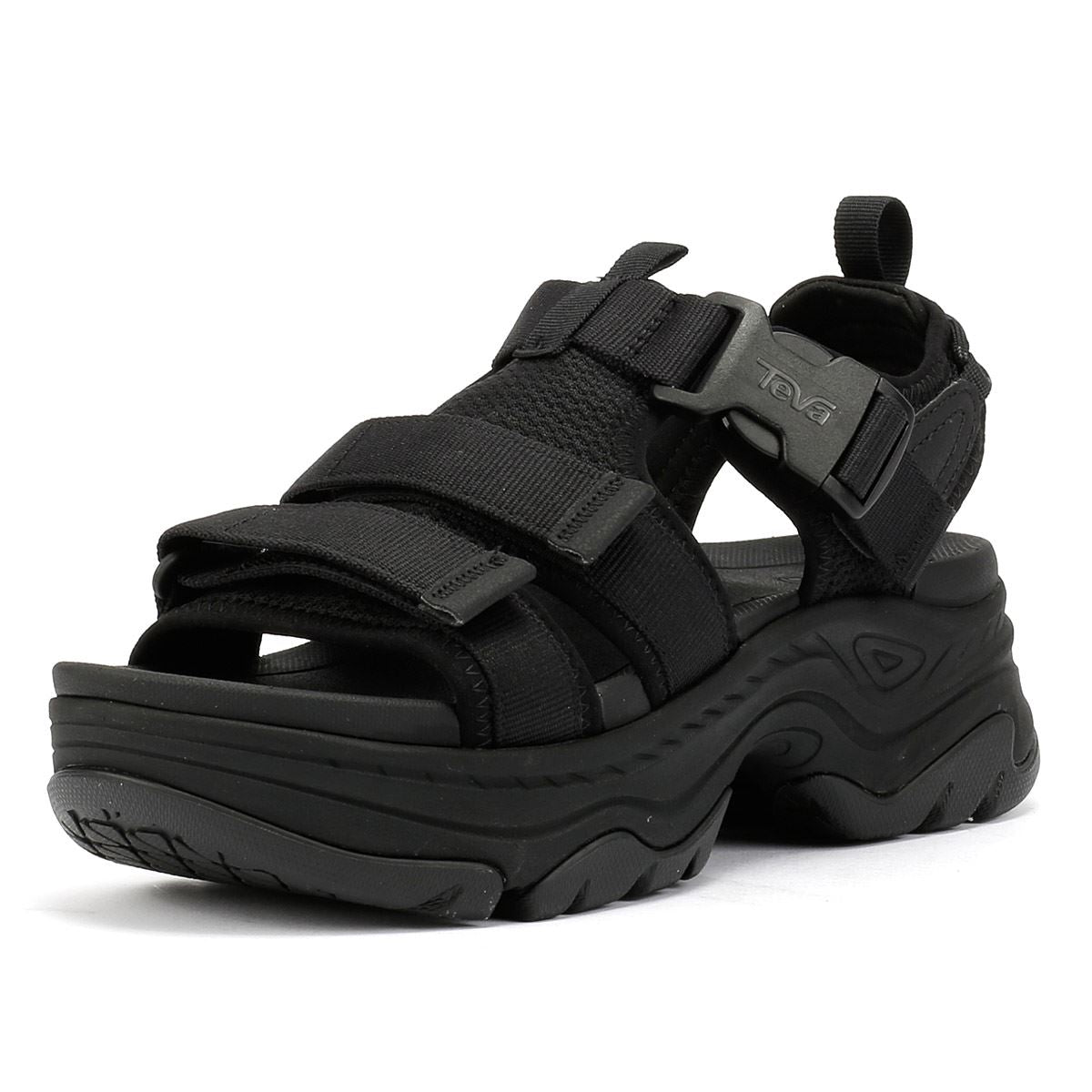 Teva Hurricane Ampsole Gaila Damen Schwarze Farbe Sandalen