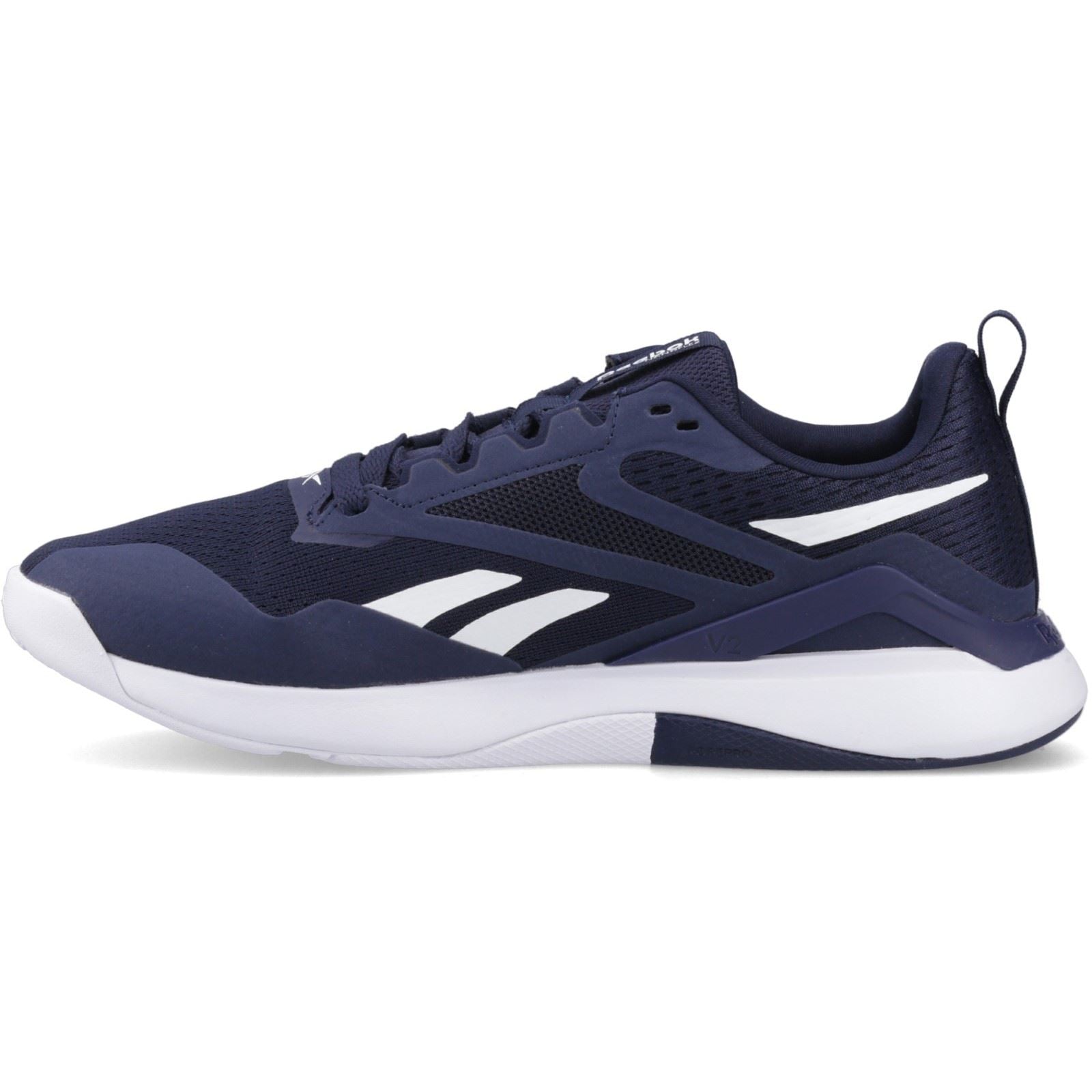 Reebok Nanoflex TR 2 Textil Herren Vector Marine/Weiß/Schwarz Sneaker