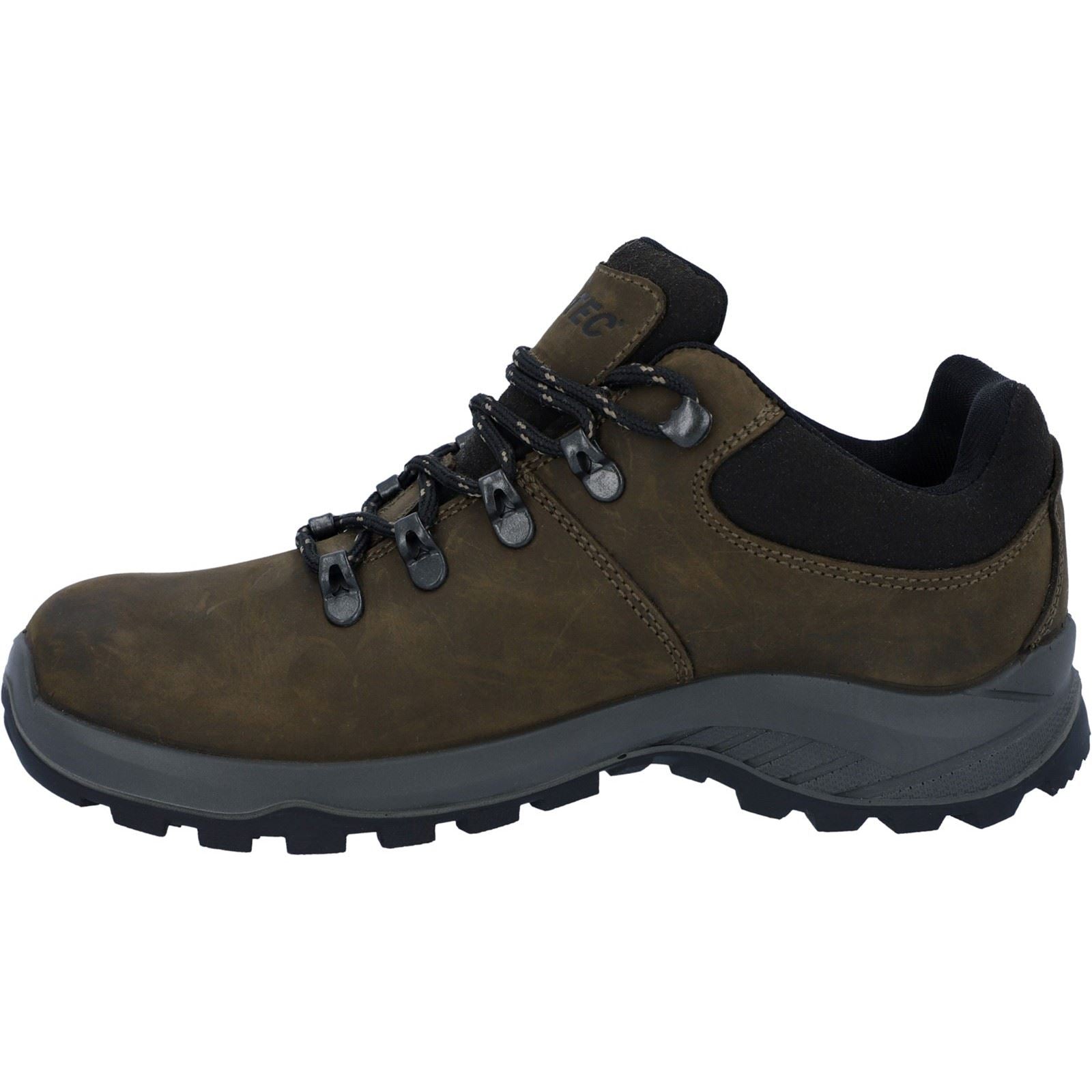 Hi-Tec Walk Lite Camino Ultra Damen Wanderschuhe Aus Braunem Leder