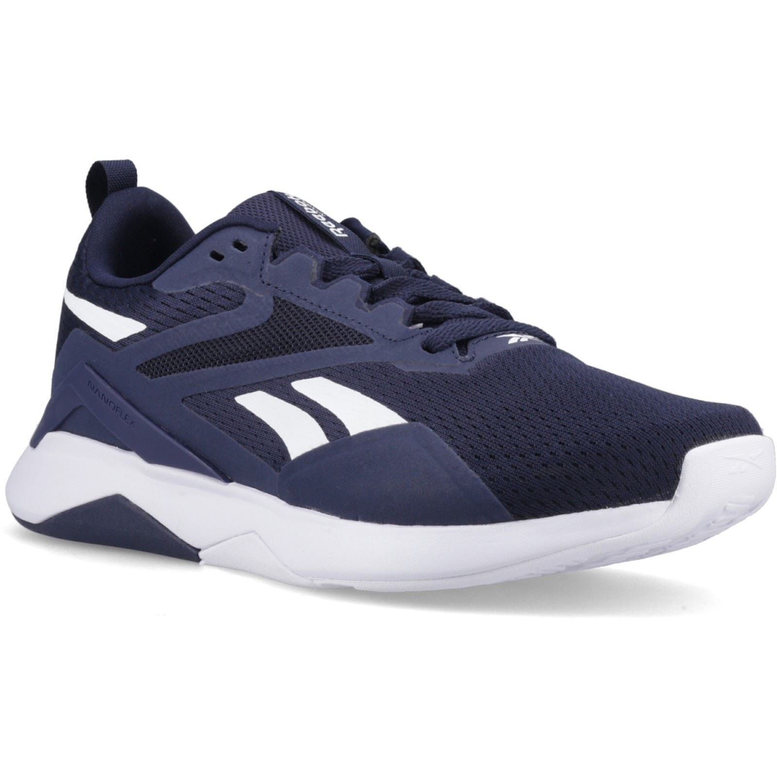 Reebok Nanoflex TR 2 Textil Herren Vector Marine/Weiß/Schwarz Sneaker