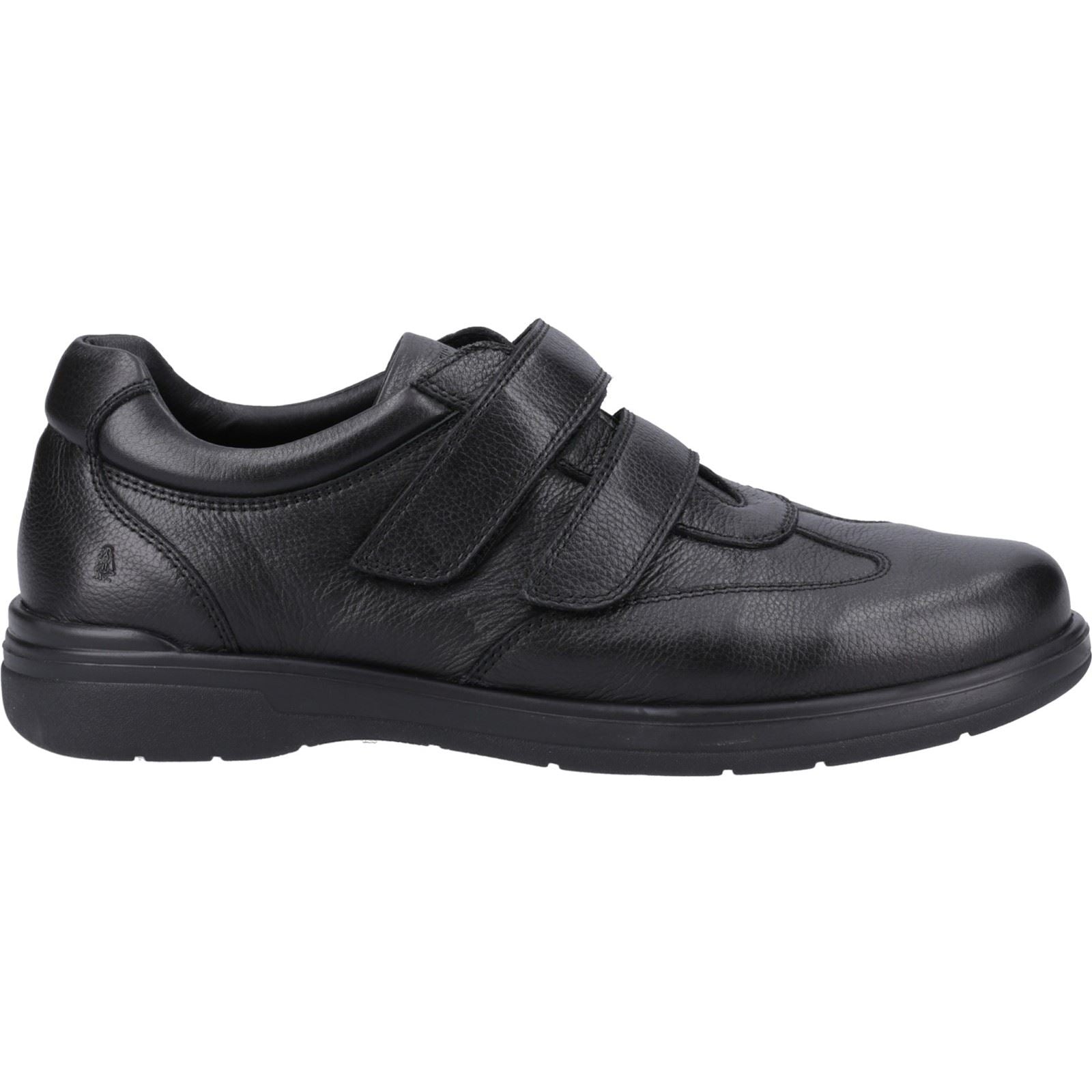 Hush Puppies Magnus Leder Herren Schwarze Loafer