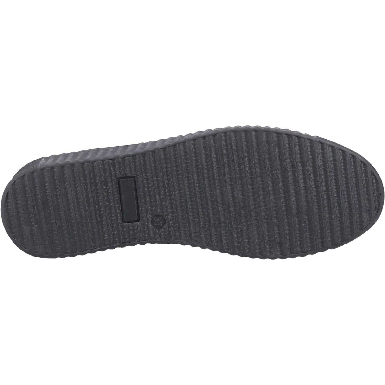 Hush Puppies Tamara Damen Wildlederslipper In Schwarz