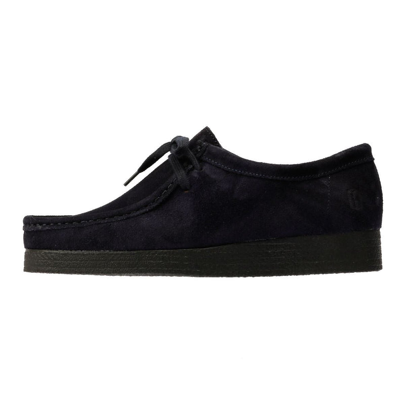 Tower Footwear Apache Herren Wildlederschuhe In Blau Mit Schnürung