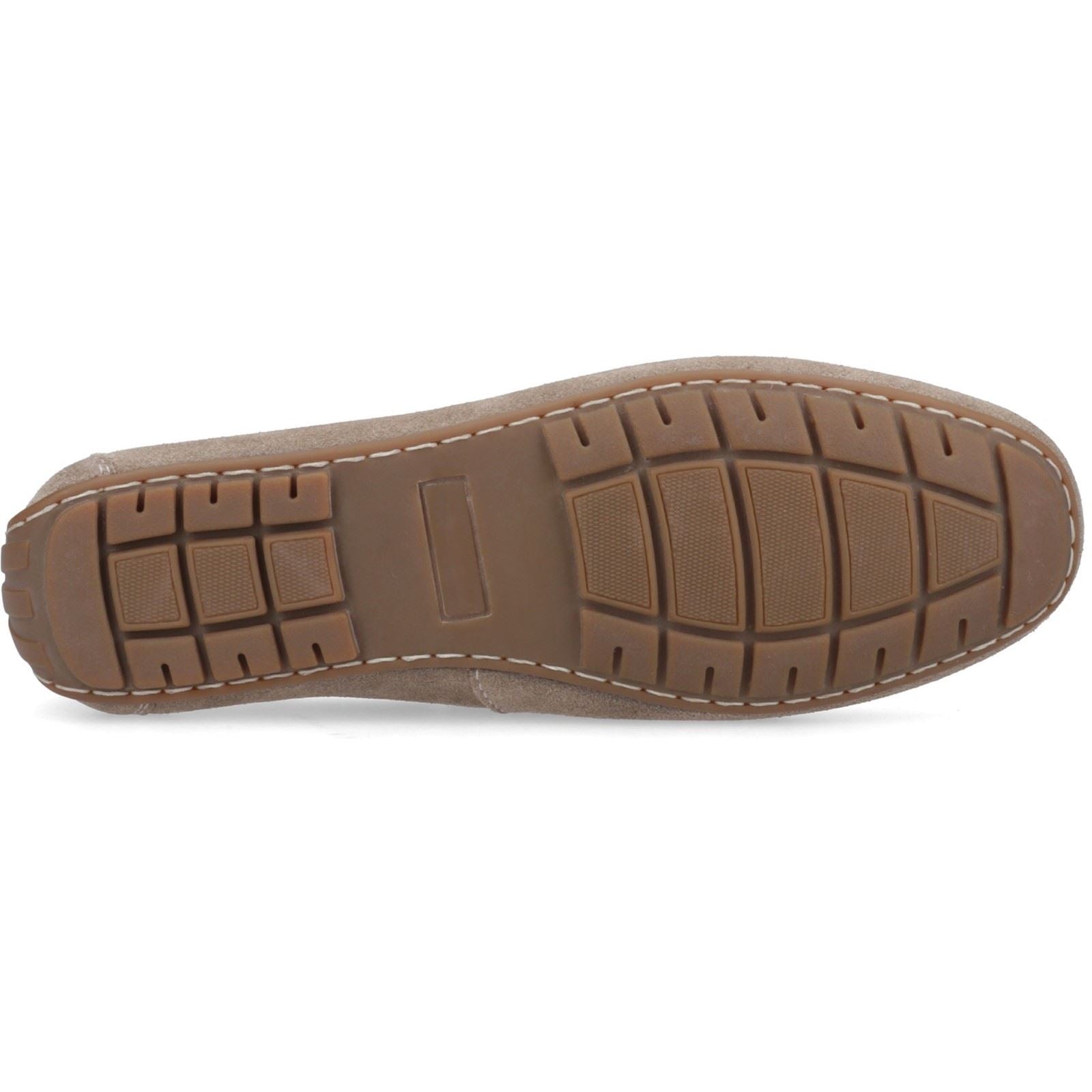 Hush Puppies Reuben Boat Shoe Wildleder Herren Taupe Bootschuhe
