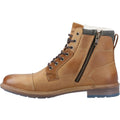 Hush Puppies Jordan Leder Herren Stiefeletten in Tan