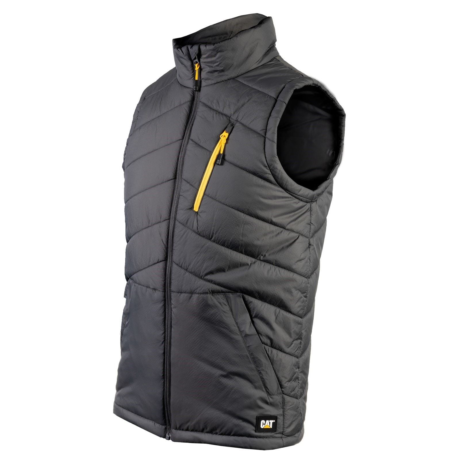 Caterpillar Essentials Body Warmer Herren Schwarze Westen