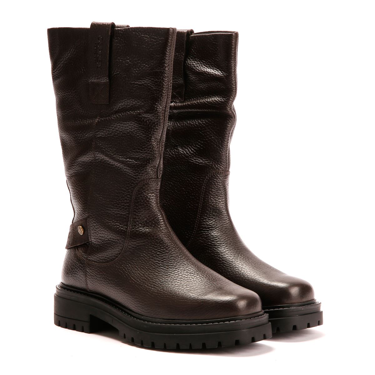 Osprey London The Gabarron Leder Damen Braune Stiefel