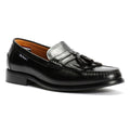 Ben Sherman Buster Leder Herren Schwarze Loafer