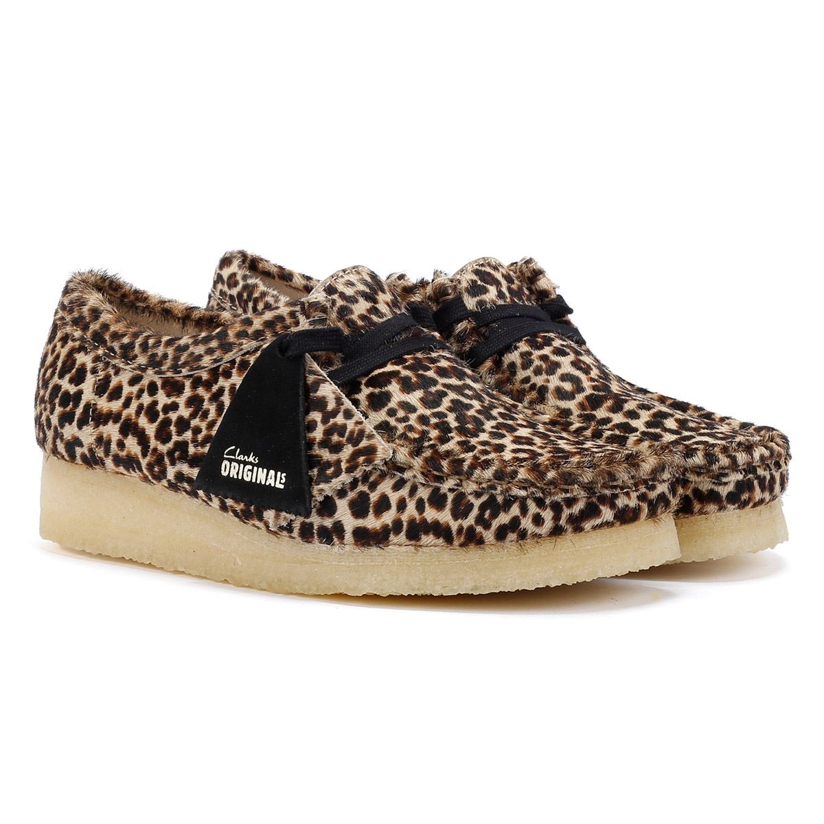 Clarks Originals Harajuku Hair-On Damen Beige Schuhe