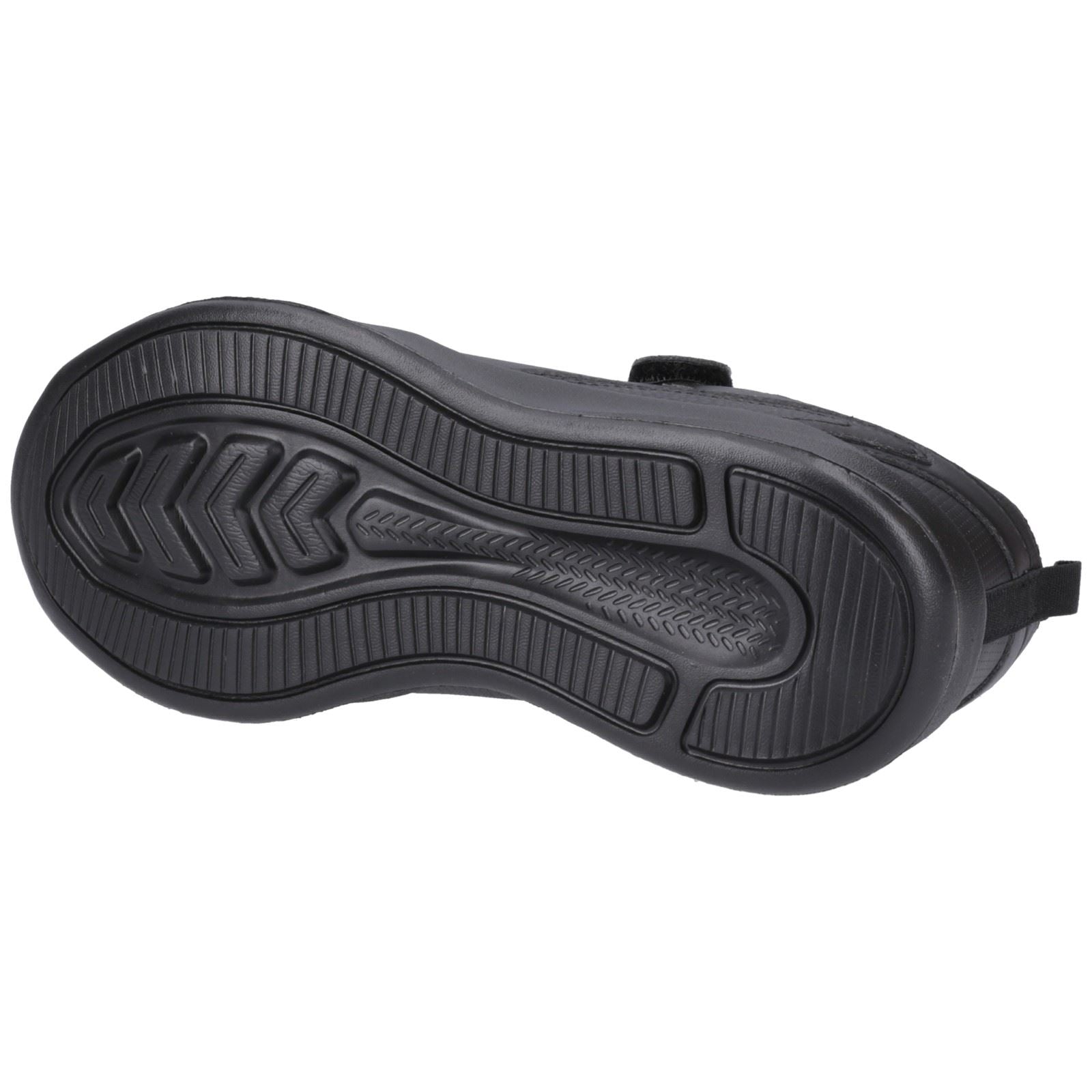 Hush Puppies Marling Bungee Lace Senior Polyurethan Schwarze Schuhe