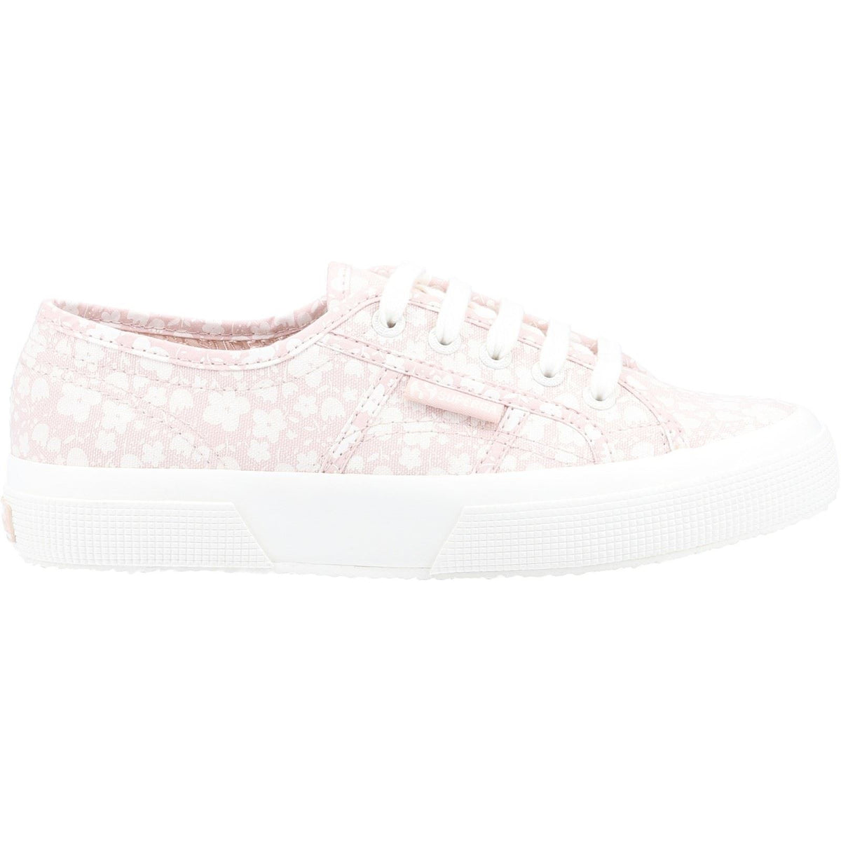 Superga 2750 Print 100% Baumwolle Damen Rosa/Weiße Sneakers